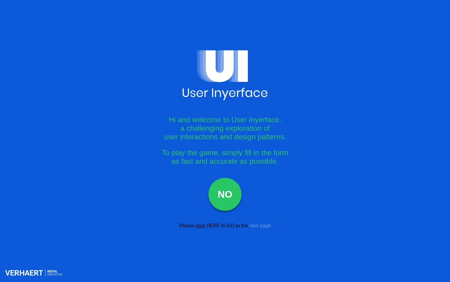 User Inyerface 页面快照